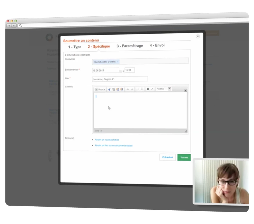 Simplifying the daily work of content editors