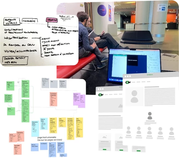 Reinventing the CHUV website