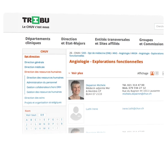 Directories focused on employee needs