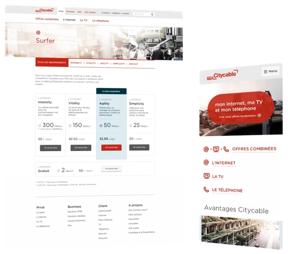 Loyal customers thanks to a new site