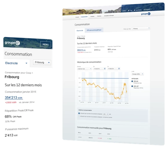 Making easier the management of energy data