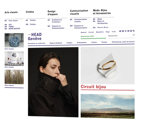 A site that reflects the diversity of an art school