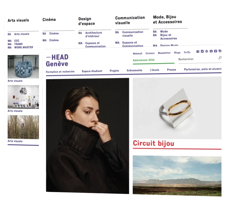 A site that reflects the diversity of an art school