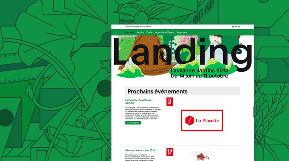 A mobile and interactive website to promote urban gardens