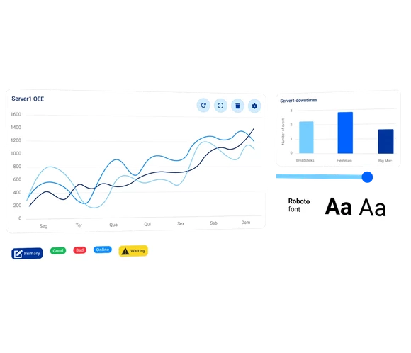 Modern, seamless machine interfaces