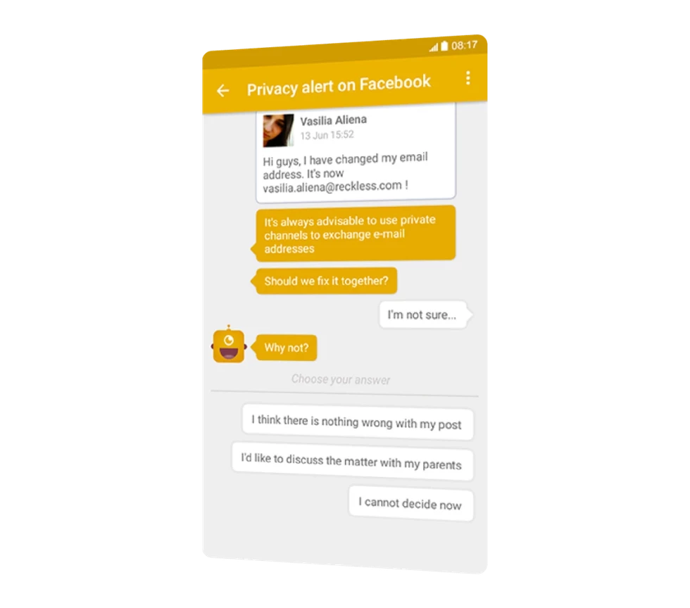 Être en confiance avec une application qui gère des données sensibles