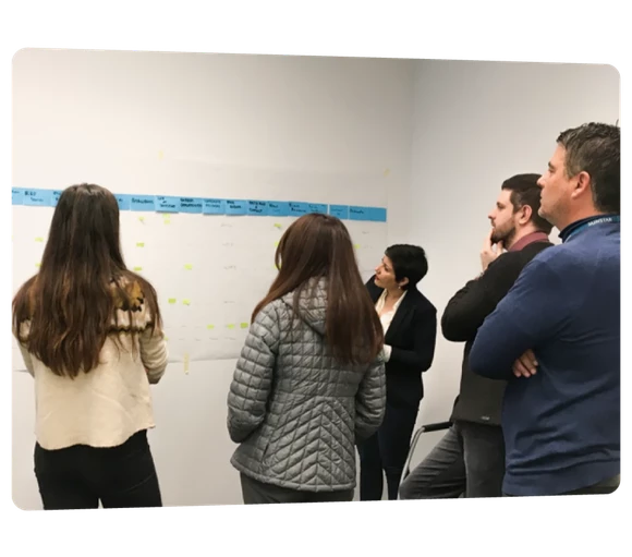 Reorganising the navigation of an international company