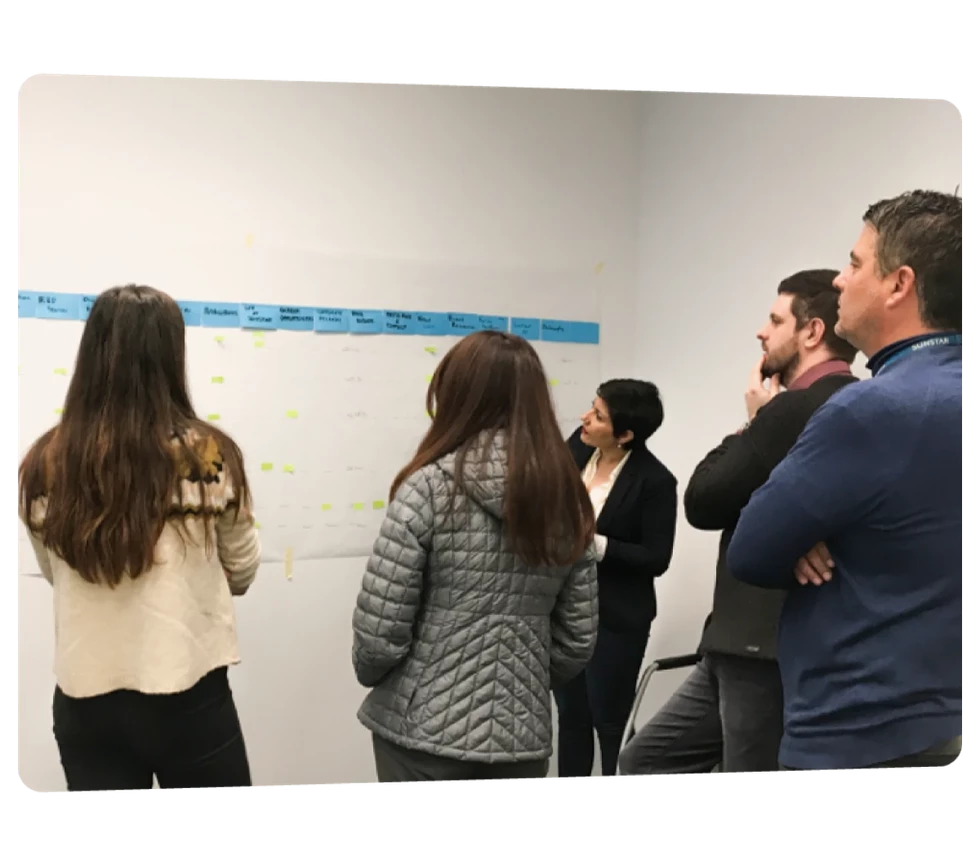 Reorganising the navigation of an international company