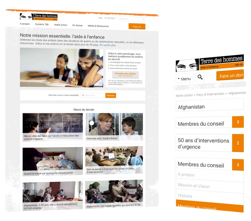 Rendre son site mobile